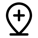 Add Location Marker Free Open-Source SVG Icon