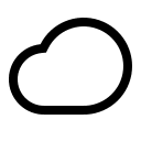 Cloudy Weather Illustration Free Open-Source SVG Icon