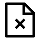 Document Deletion Free Open-Source SVG Icon