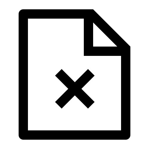 Document Deletion Free Open-Source SVG Icon (Element Plus)