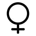 Female Symbol Free Open-Source SVG Icon