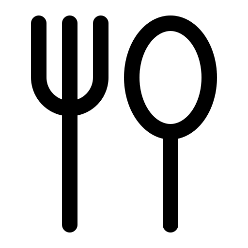 Fork and Spoon Utensils Free Open-Source SVG Icon (Element Plus)