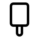 Square Ice Cream Dessert (Element Plus) Free Open-Source SVG Icon