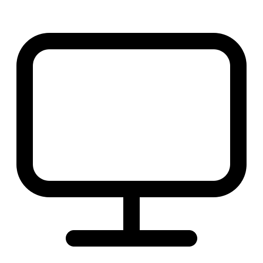 Computer Monitor Display Free Open-Source SVG Icon (Element Plus)