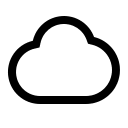 Mostly Cloudy Weather Free Open-Source SVG Icon