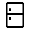 Refrigerator Appliance Free Open-Source SVG Icon