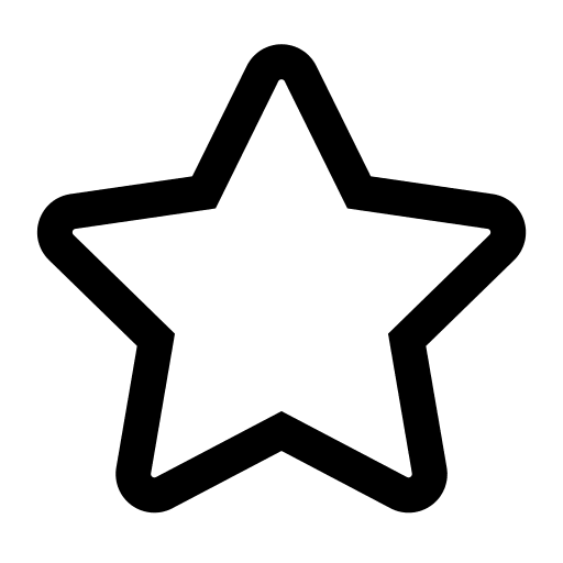 Star Symbol Free Open-Source SVG Icon (Element Plus)