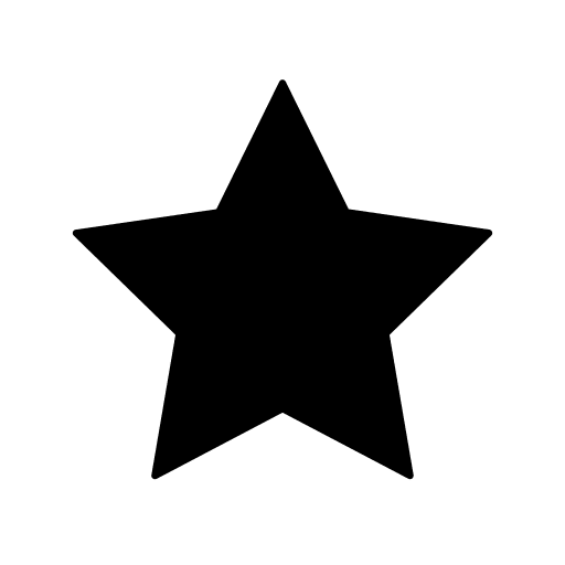 Filled Star Rating Free Open-Source SVG Icon (Element Plus)