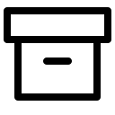 Takeaway Food Box Free Open-Source SVG Icon