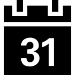 Calendar (Elusive) Free Open-Source SVG Icon