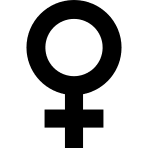 Female Gender Symbol Free Open-Source SVG Icon