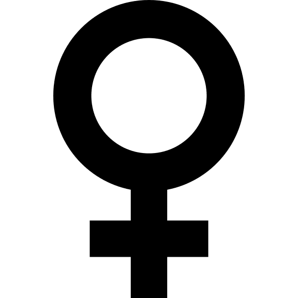 Female Gender Symbol Free Open-Source SVG Icon (Elusive Icons)