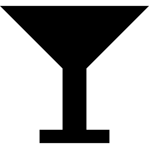 Drinking Glass Free Open-Source SVG Icon (Elusive Icons)