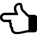 Left Hand Gesture Free Open-Source SVG Icon