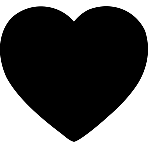 Heart Symbol Free Open-Source SVG Icon (Elusive Icons)