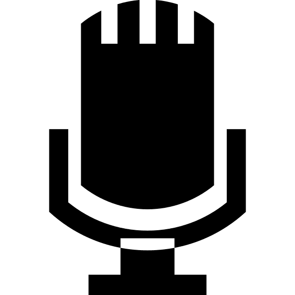 Microphone Free Open-Source SVG Icon (Elusive Icons)