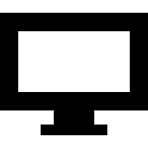 Screen Display Free Open-Source SVG Icon