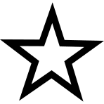 Empty Star (Elusive) Free Open-Source SVG Icon