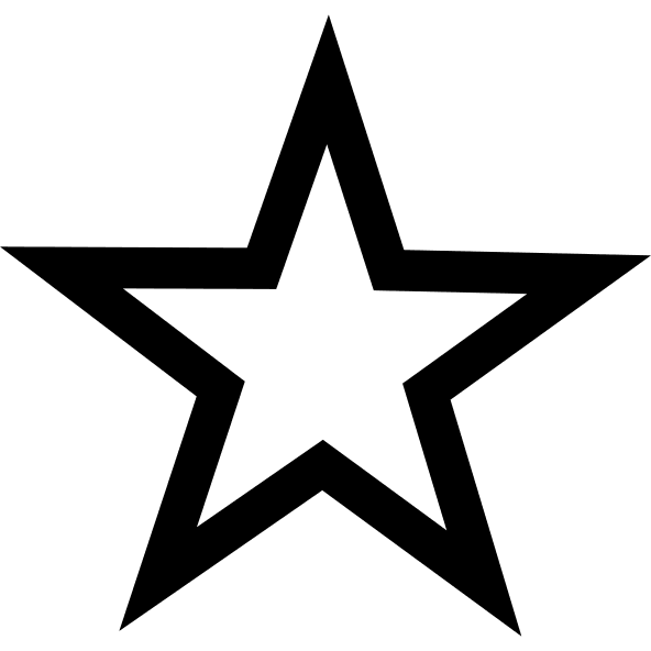 Empty Star (Elusive) Free Open-Source SVG Icon (Elusive Icons)