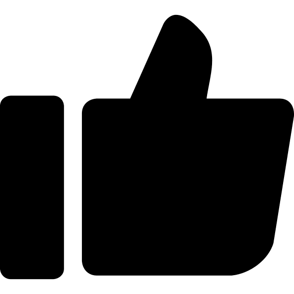 Thumbs Up Gesture Free Open-Source SVG Icon (Elusive Icons)