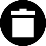 Alternative Trash Bin (Elusive Icons) Free Open-Source SVG Icon