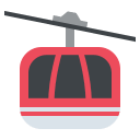 Aerial Tramway Transport (Colored) Free Open-Source SVG Icon