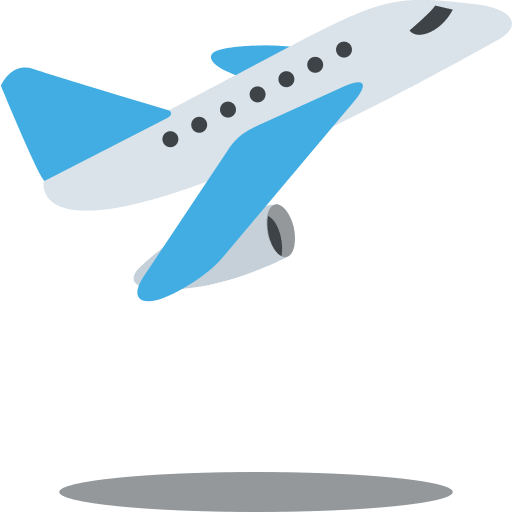 Airplane Departure (Colored) Free Open-Source SVG Icon (Emoji One (Colored))