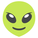 Alien Character (Colored) Free Open-Source SVG Icon