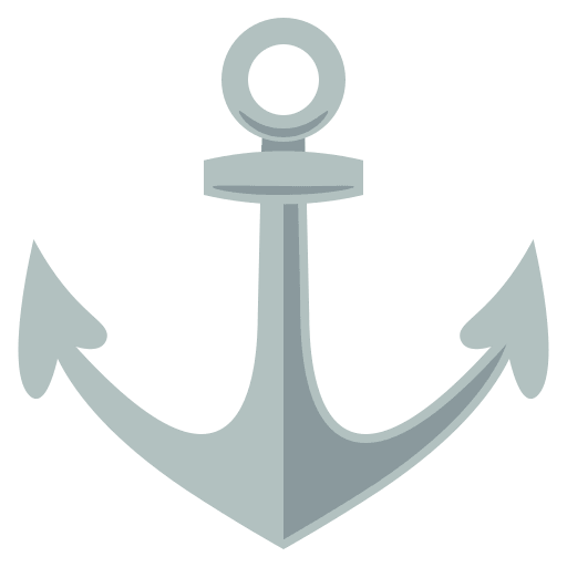 Anchor Symbol (Colored) Free Open-Source SVG Icon (Emoji One (Colored))