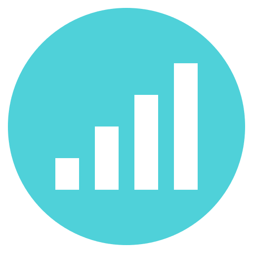 Antenna Signal Bars (Colored) Free Open-Source SVG Icon (Emoji One (Colored))