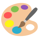 Artist Palette (Colored) Free Open-Source SVG Icon