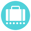 Baggage Claim Area (Colored) Free Open-Source SVG Icon