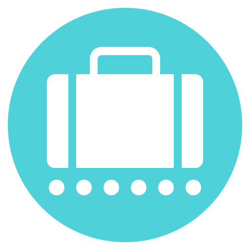 Baggage Claim Area (Colored) Free Open-Source SVG Icon (Emoji One (Colored))