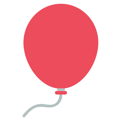 Balloon (Colored) Free Open-Source SVG Icon (Emoji One (Colored))