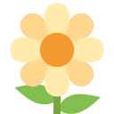 Blossom Flower (Colored) Free Open-Source SVG Icon