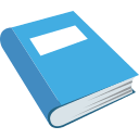 Blue Book (Colored) Free Open-Source SVG Icon