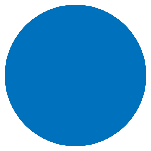 Blue Circle (Colored) Free Open-Source SVG Icon (Emoji One (Colored))