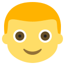 Boy Emoji (Colored) Free Open-Source SVG Icon