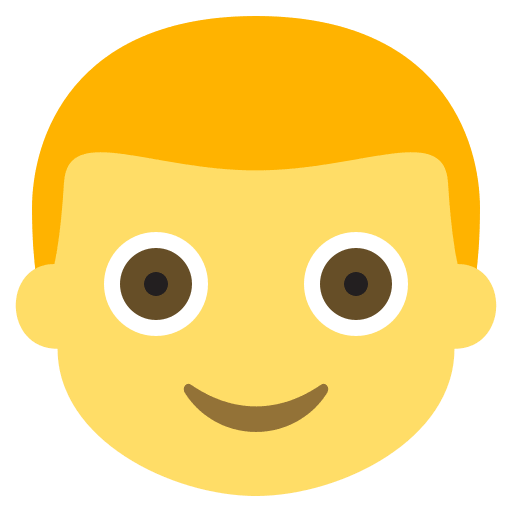 Boy Emoji (Colored) Free Open-Source SVG Icon (Emoji One (Colored))