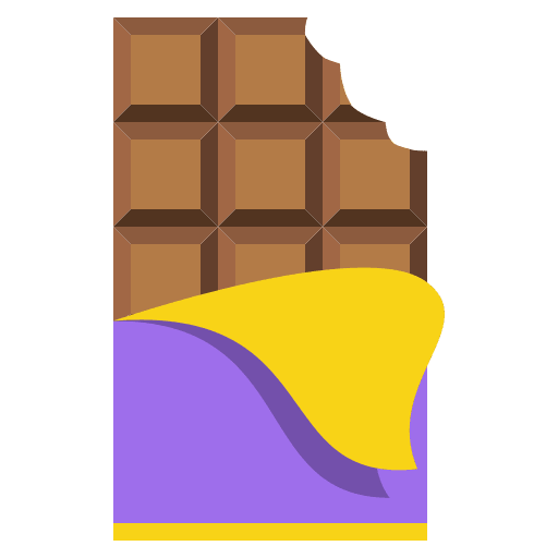 Chocolate Bar (Colored) Free Open-Source SVG Icon (Emoji One (Colored))