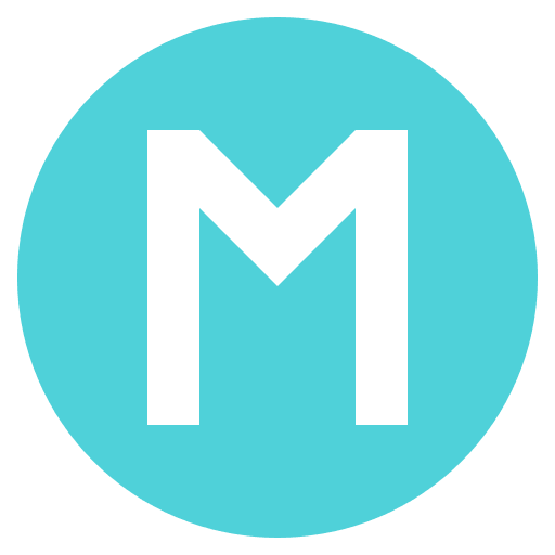 Circled Letter M (Colored) Free Open-Source SVG Icon (Emoji One (Colored))