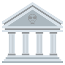 Classical Building (Colored) Free Open-Source SVG Icon