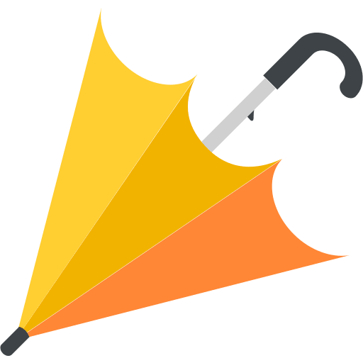 Closed Umbrella (Colored) Free Open-Source SVG Icon (Emoji One (Colored))