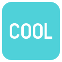 Cool Emoji Button (Colored) Free Open-Source SVG Icon