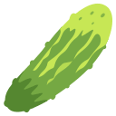 Cucumber Vegetable (Colored) Free Open-Source SVG Icon