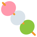 Dango Dessert (Colored) Free Open-Source SVG Icon