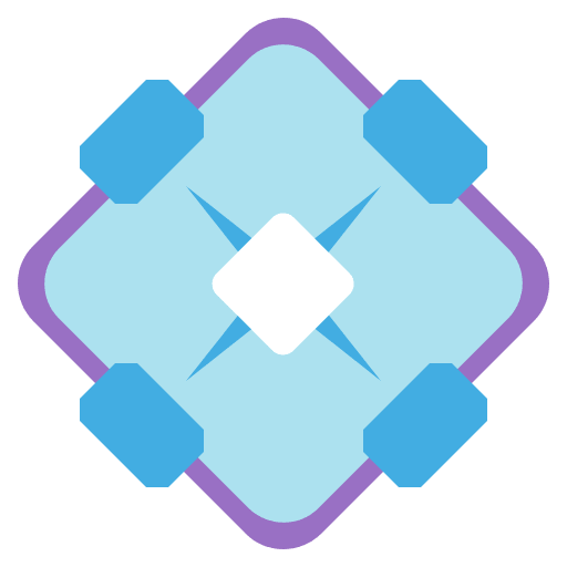 Diamond With A Dot (Colored) Free Open-Source SVG Icon (Emoji One (Colored))