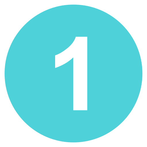 Number One Digit (Colored) Free Open-Source SVG Icon (Emoji One (Colored))