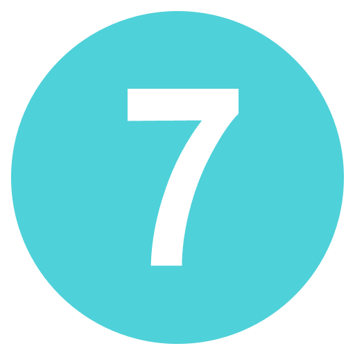 Digit Seven (Colored) Free Open-Source SVG Icon (Emoji One (Colored))