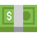 Dollar Banknote (Colored) Free Open-Source SVG Icon